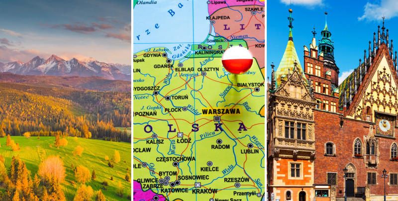 W którym województwie leży Łańcut? Trudny quiz o regionach Polski