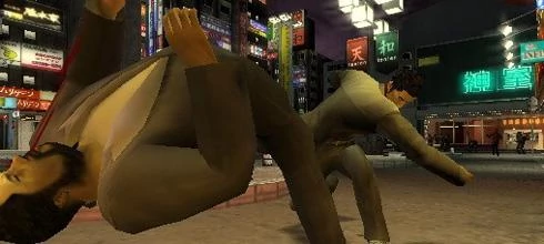 Screen z gry Yakuza