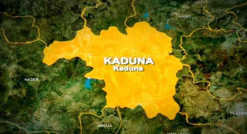 Map of Kaduna (Punch)