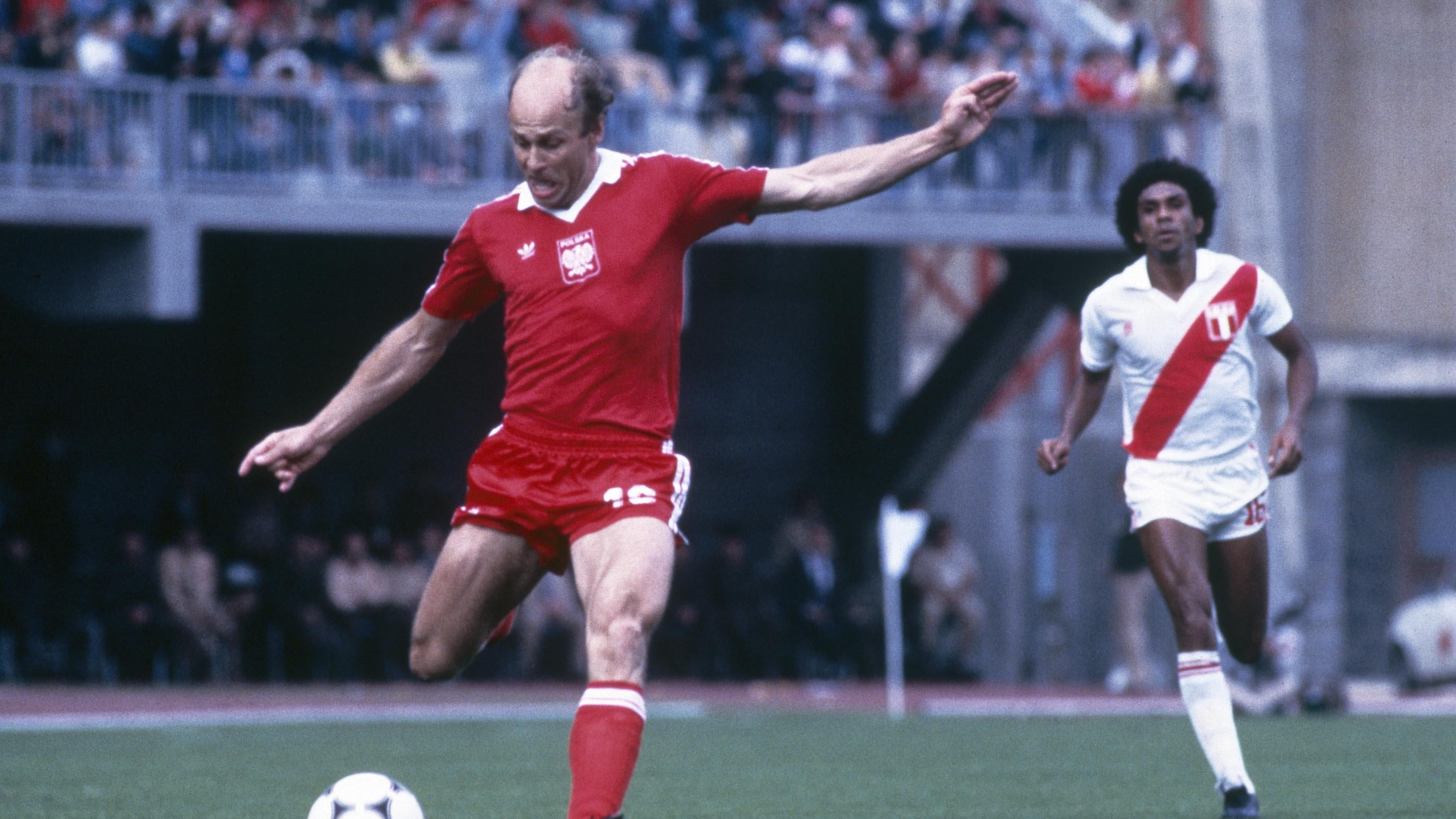 Grzegorz Lato najlepszy napastnik mistrzostw świata w 1974 roku w  reprezentacji Polski - Przegląd Sportowy