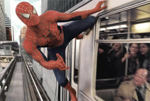 Kadr z filmu &quot;Spider-Man 2&quot;