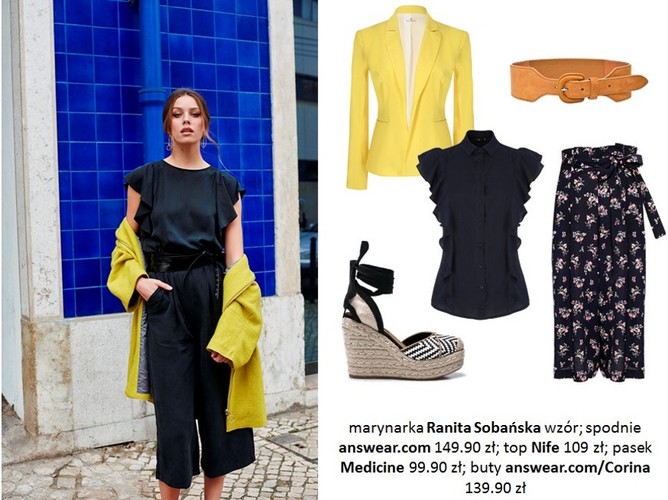 Kolorowe STYLIZACJE na lato 2018