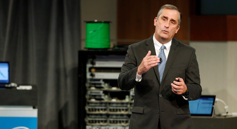 Intel CEO Brian Krzanich.