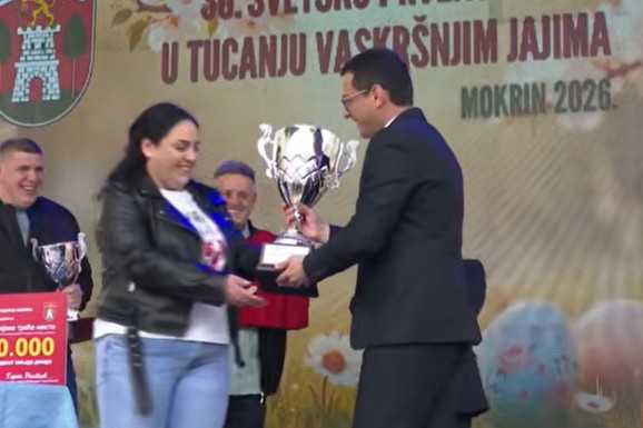 NEVEROVATNA BORBA U MOKRINU: Ivana Prodanović ponovo svetska šampionka u tucanju vaskršnjim jajima - evo kako je došla do pobede