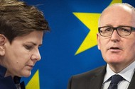 Timmermans Szydło