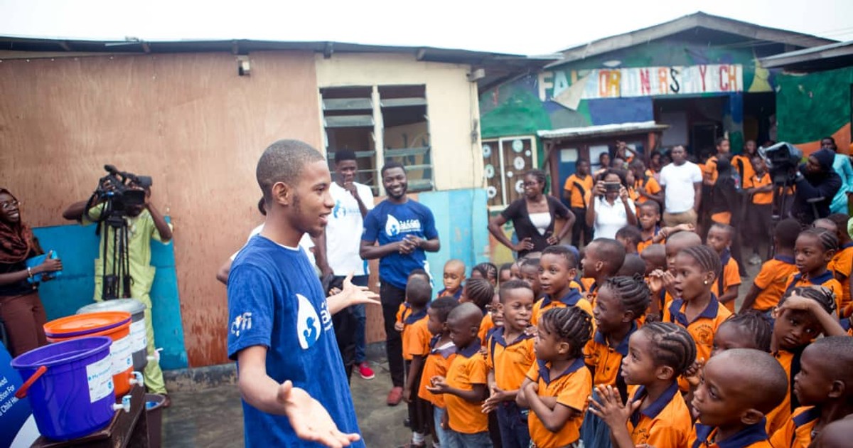 Carrington youth fellowship initiative health team brings wash