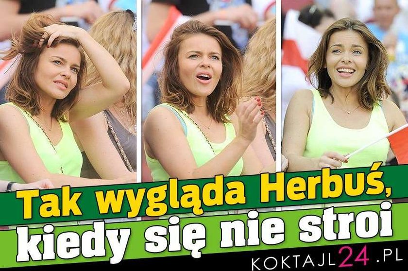 Tak wygląda Herbuś, kiedy się nie stroi