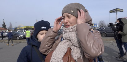 Coraz trudniej wydostać się z Ukrainy. Olena już drugi raz ucieka przed wojenną pożogą