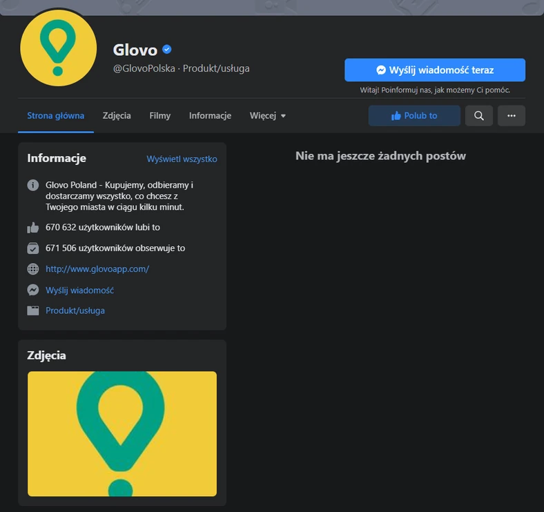 Glovo Rozdalo 125 Zl Uzytkownikom Pieniadze Zniknely Firma Wyczyscila Profil Na Facebooku