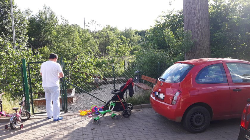 Tragedia na placu zabaw. Drzewo runęło na dzieci