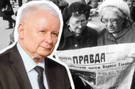 Jarosław Kaczyński i radziecka „Prawda