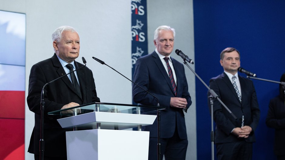 Jarosław Kaczyński, Jarosław Gowin, Zbigniew Ziobro