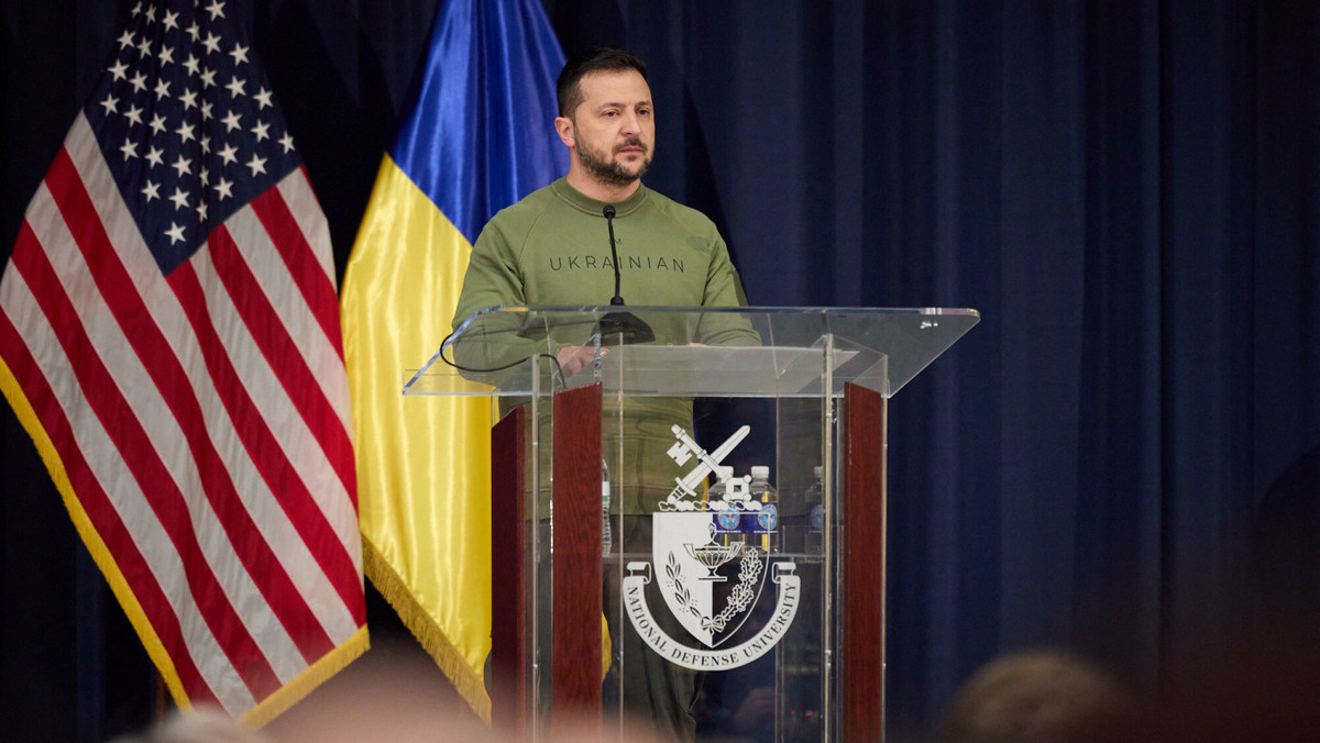Zełenski i szef Pentagonu przypominają Amerykanom o znaczeniu Ukrainy