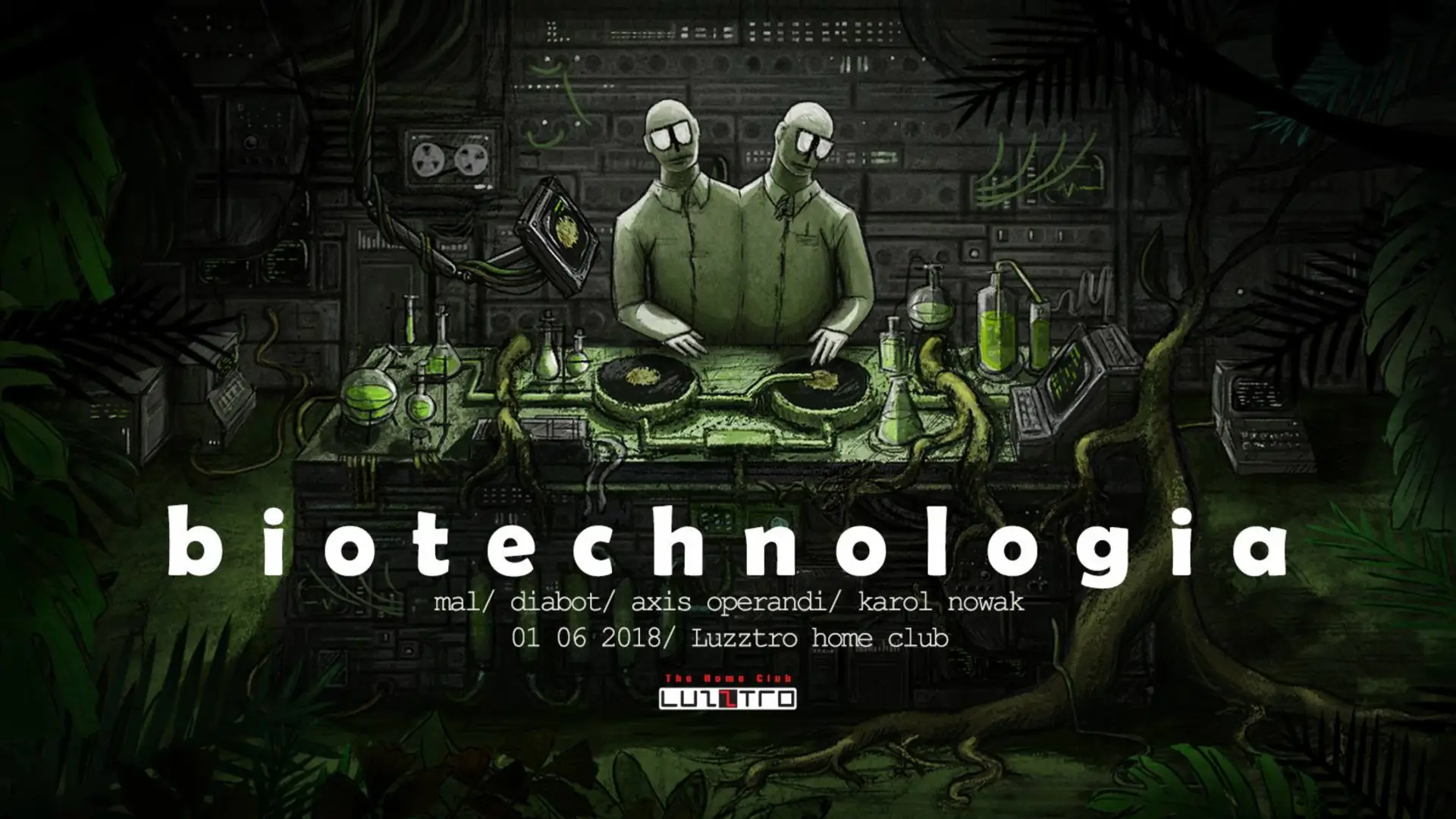 Sprawdźcie jak wasze komórki reagują na psychodeliczne techno podczas "Biotechnologii" w Luzztrze!