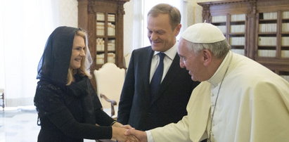 Co Donald Tusk dostał od papieża?