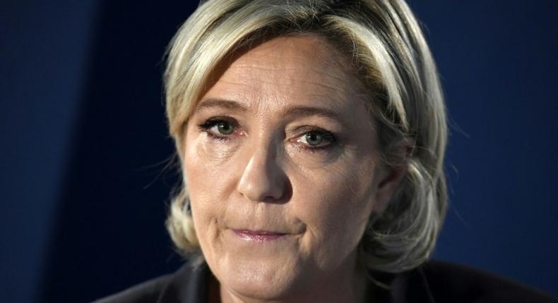 French far-right presidential candidate Marine Le Pen sought to normalise the image of her National Front, a party long tainted by anti-Semitism and racism