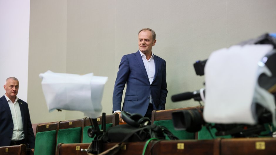 Donald Tusk w Sejmie