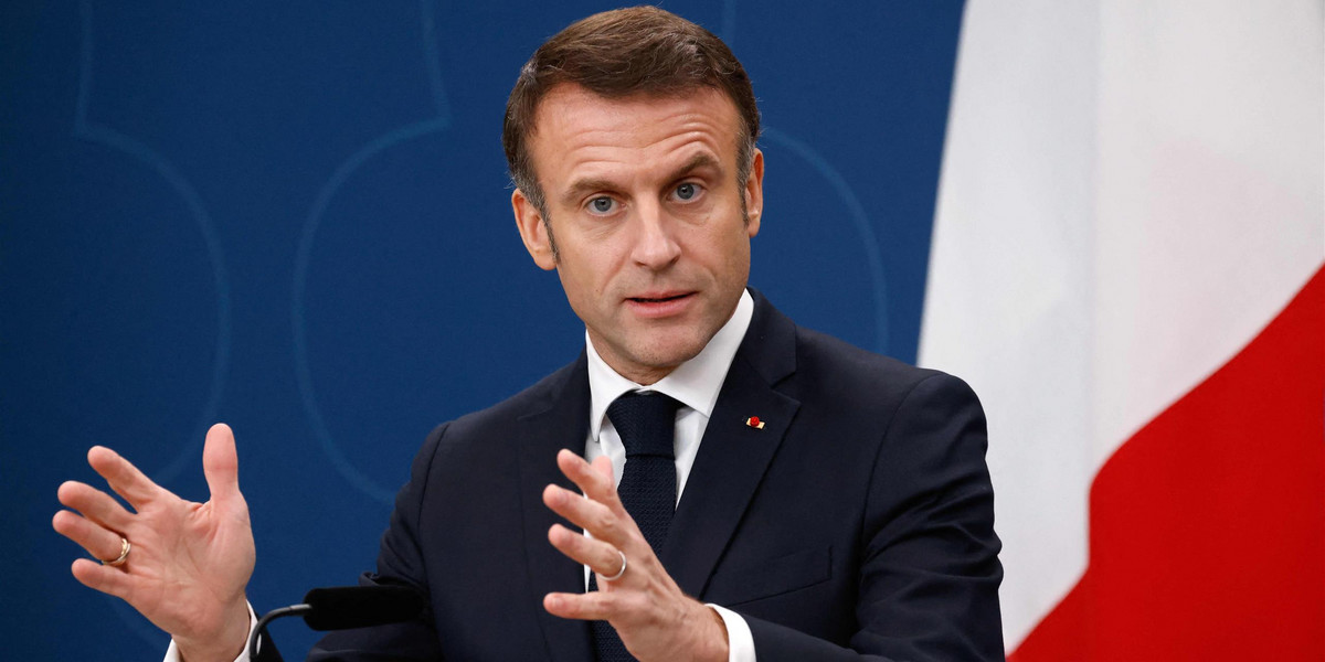 Prezydent Francji Emmanuel Macron zmienił stanowisko w sprawie Rosji.