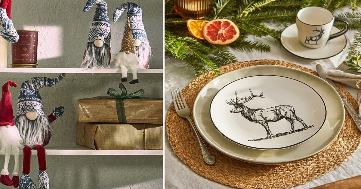 Julekolleksjoner fra DUKA.  Retter og dekorasjoner kun nå med rabatt