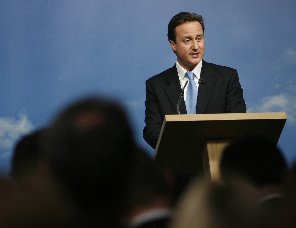 Brytyjski premier David Cameron