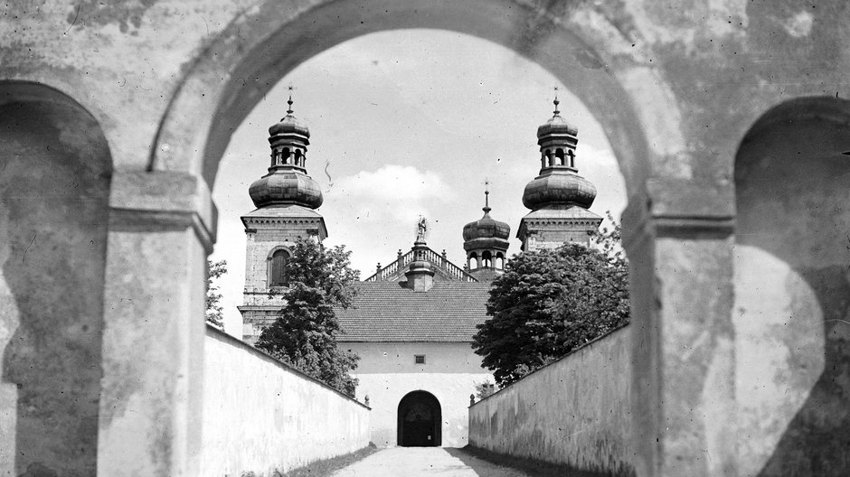 Klasztor na Bielanach w 1934 r.