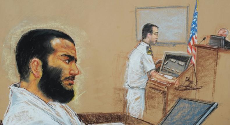 A Canadian judge ruled that the current restrictions on Omar Khadr's (pictured 2008) restrictions on his travel and communications with an older sister who has spoken openly in support of Al-Qaeda are reasonable