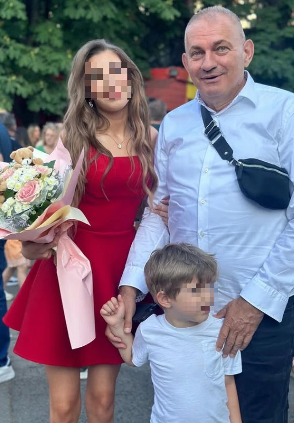 Dragan Simić sa decom