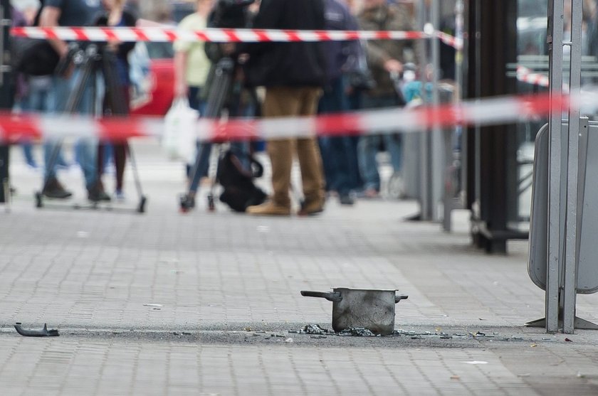 Bomba wybuchła na przystanku we Wrocławiu