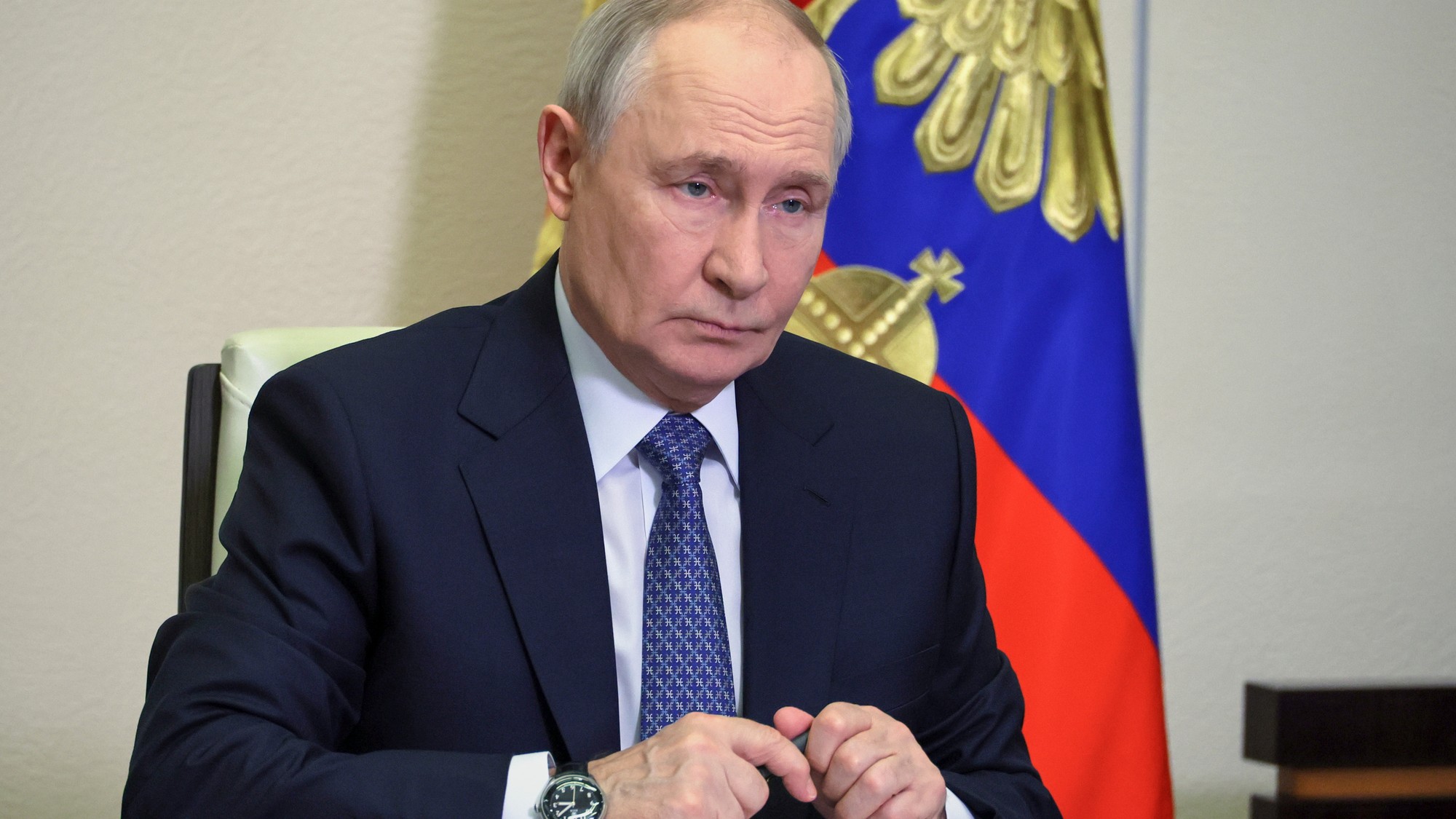 Ruský prezident Vladimir Putin.