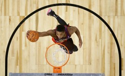 Liga NBA: Donovan Mitchell zwycięzcą konkursu wsadów