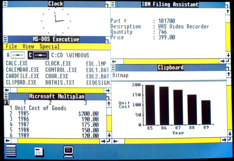 Windows 1.0 - 20 listopada 1985 r.