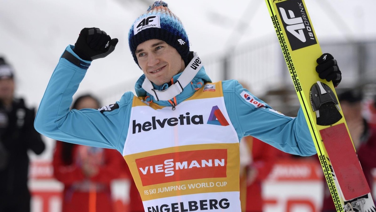 Kamil Stoch skoki narciarskie Engelberg