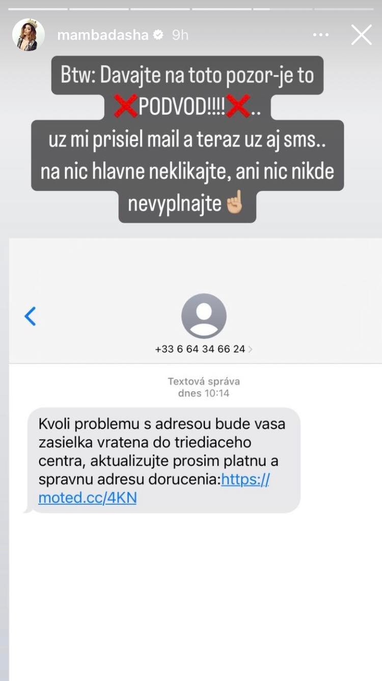 Speváčka varuje Slovákov.