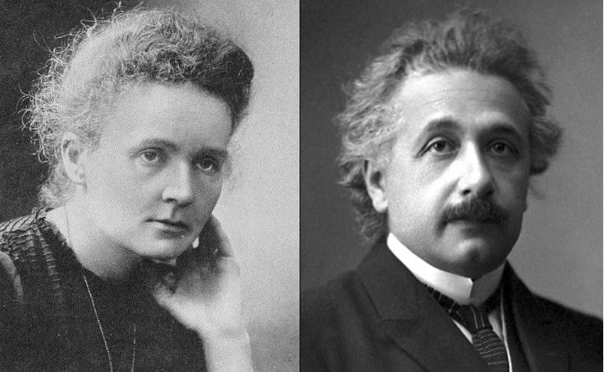 Marija Kiri i Albert Ajnštajn