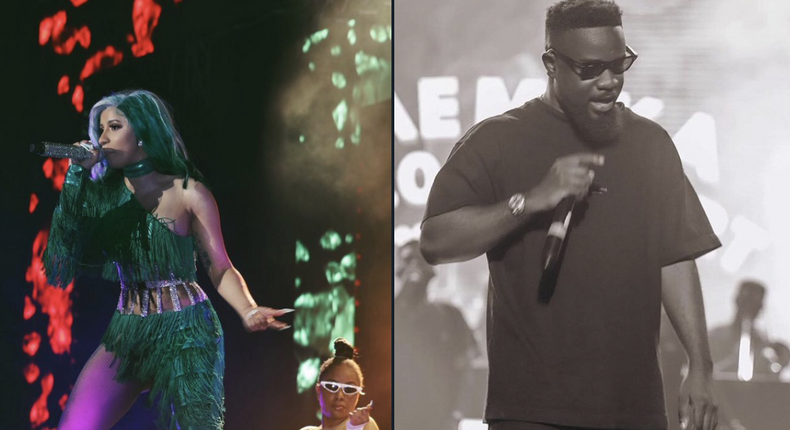 Sarkodie, Moesha Buduong, Efia Odo, Afia Schwarzenegger, Akuapem Poloo lead troop to welcome Cardi B