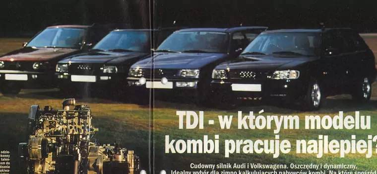 TDI – w którym modelu pracuje najlepiej? (Z archiwum Auto Świata)