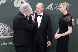 Plasido Domingo, Albert II od Monaka i princeza Šarlin