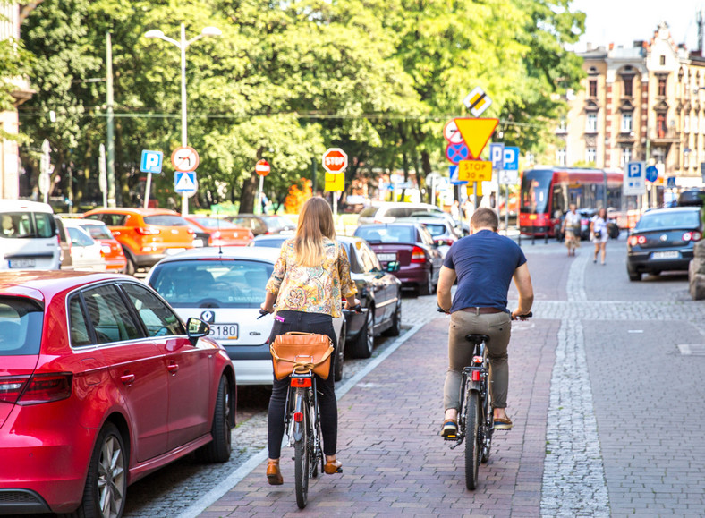 Mieszkańcy chętnie korzystają z infrastruktury rowerowej 