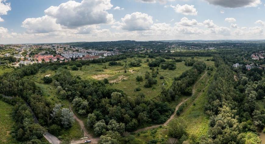 Kiedyś znajdowały się tu zakłady sodowe, które mocno zniszczyły ten teren. Kraków chce utworzyć w tym rejonie miejski park rekreacyjny, jednak najpierw musi oczyścić skażoną ziemię