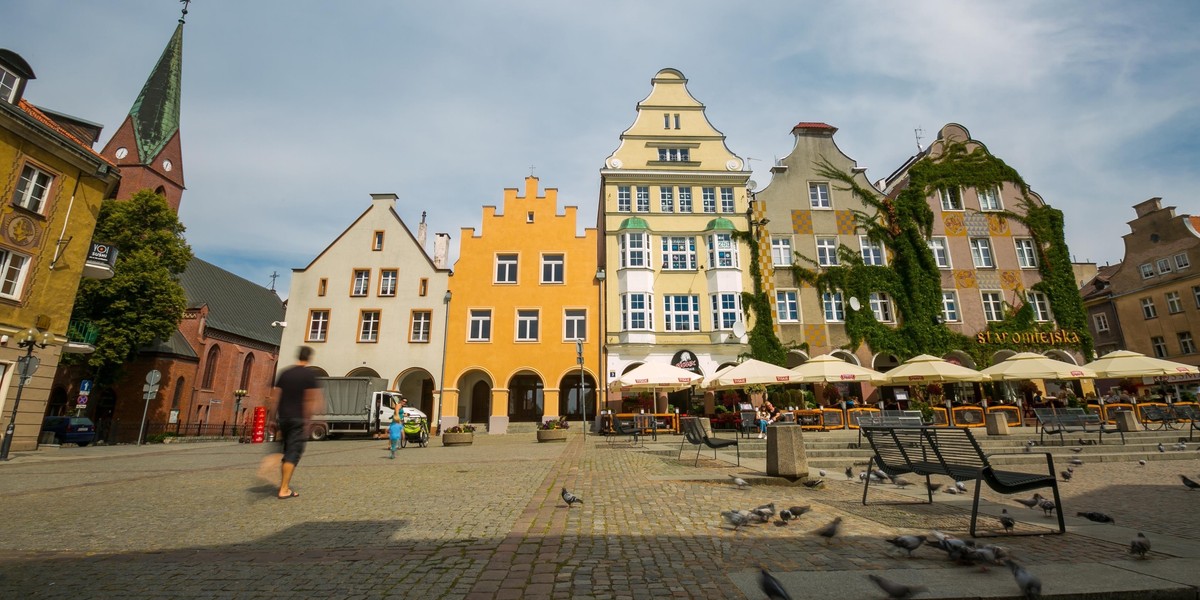 Olsztyn, panorama, rynek