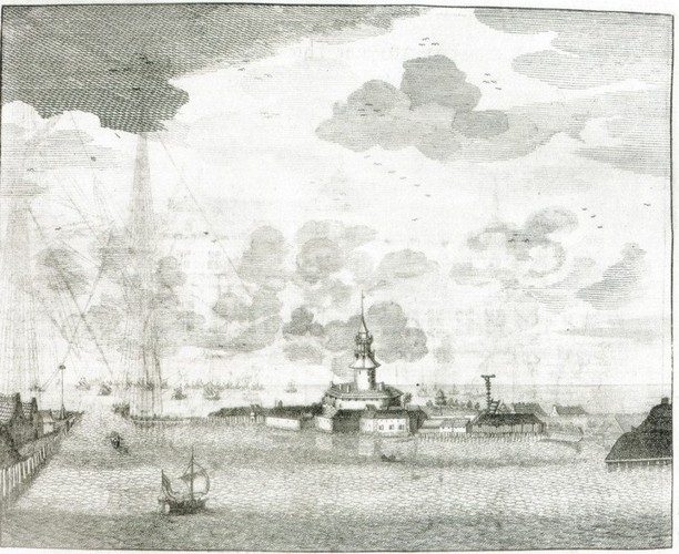 Twierdza Wisłoujście w czasach nowożytnych.