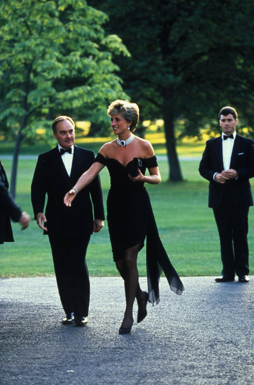 Księżna Diana w "sukience zemsty" w 1994 roku