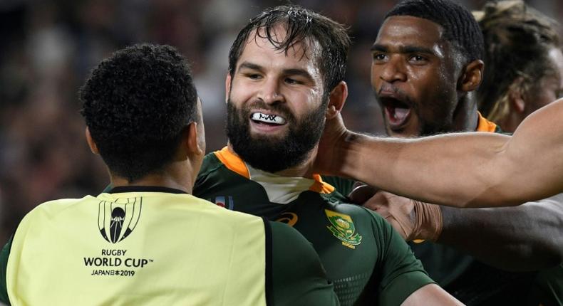 Cobus Reinach has scored six tries in 14 Tests since his South Africa debut in 2014