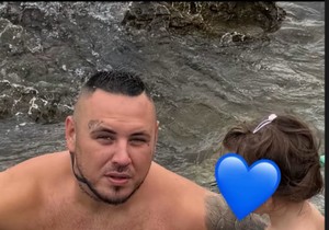 Filip Car sa ćerkom 