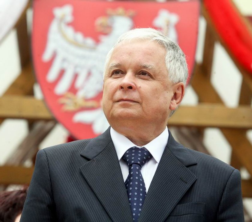 Zmarły prezydent Lech Kaczyński 