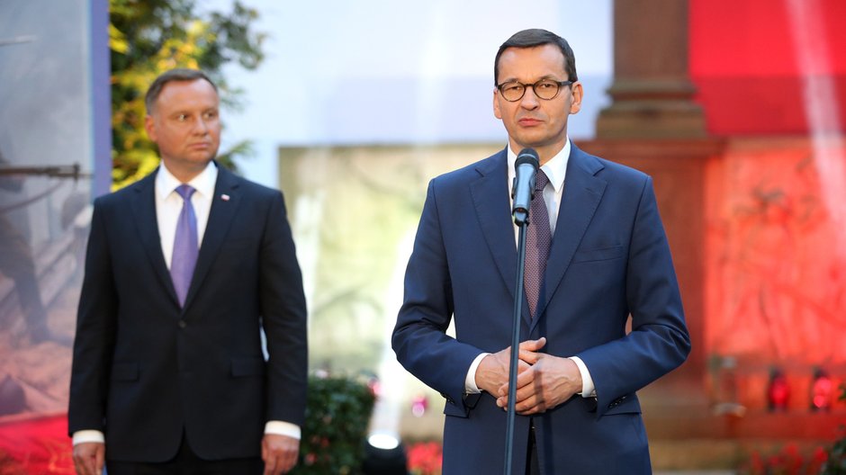 Andrzej Duda i Mateusz Morawiecki, fot archiwalna z sierpnia tego roku