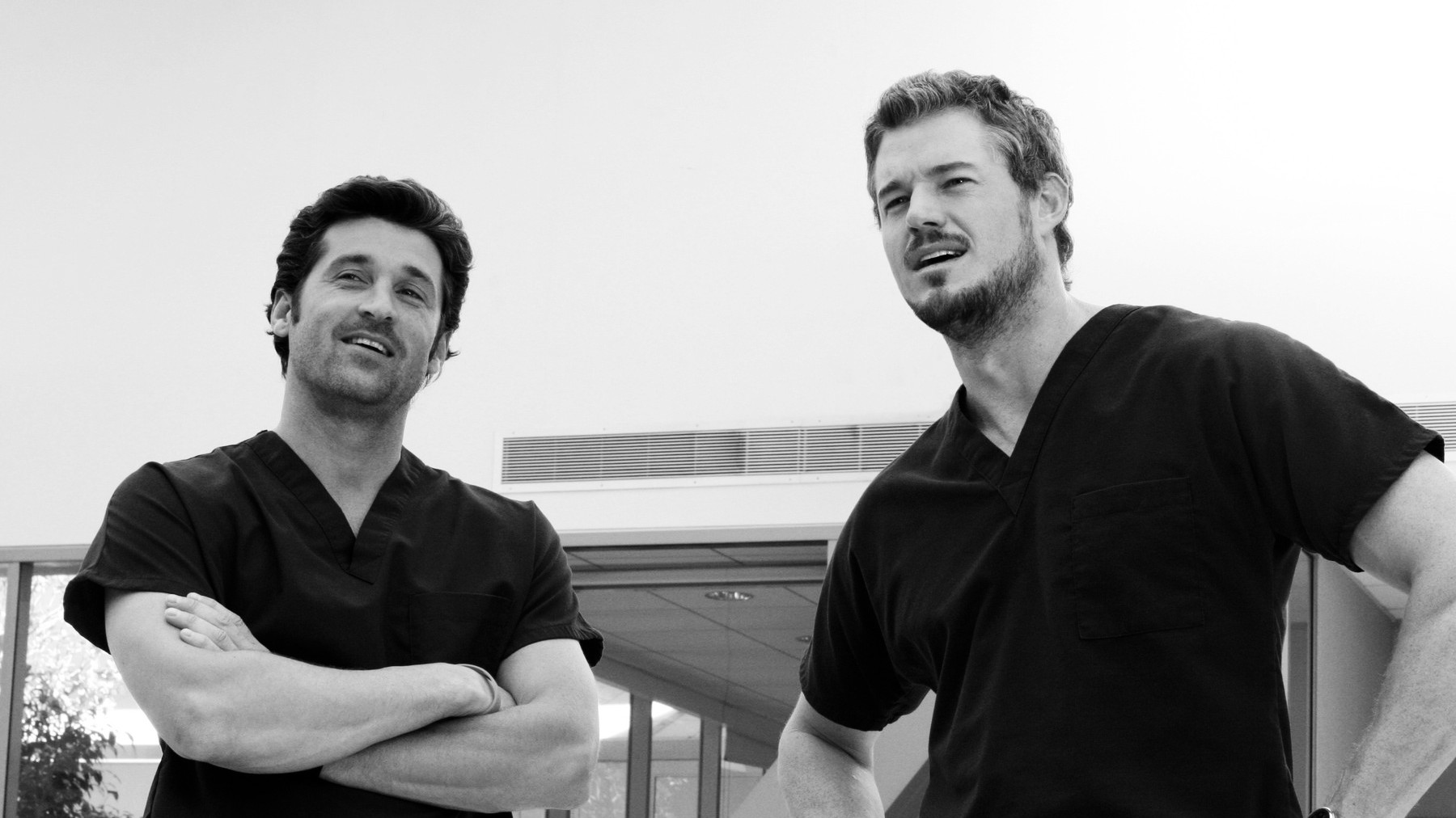 Grey's Anatomy, na snímke Patrick Dempsey a Eric Dane