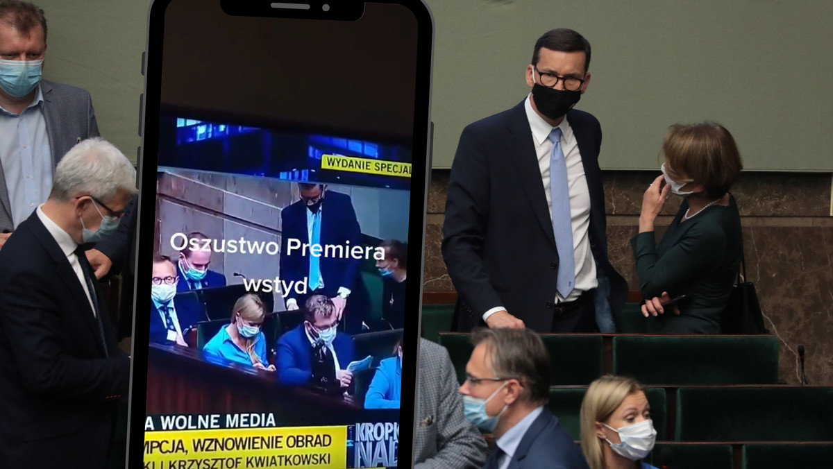 Mateusz Morawiecki i "oszustwo premiera". Wideo podbija sieć, jest reakcja