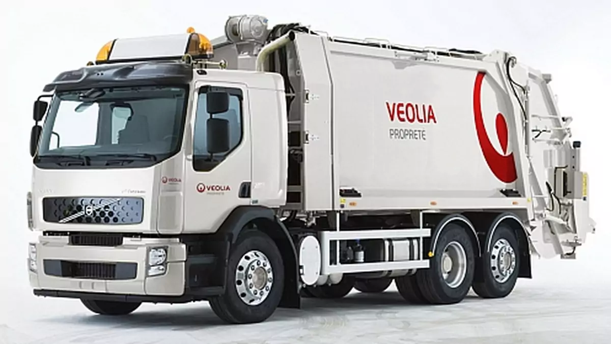 Hybrydowe śmieciarki Volvo zadbają o środowisko