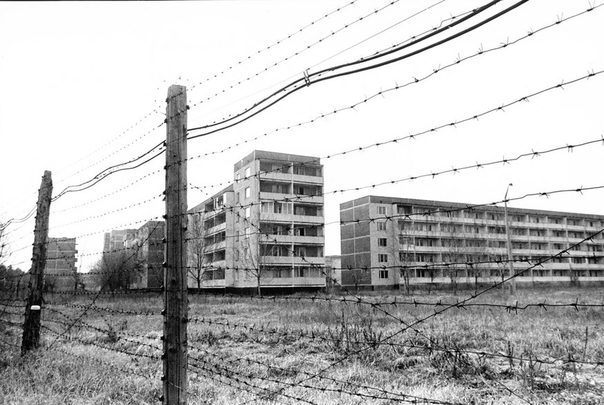 Opuszczone budynki w Czarnobylu, kwiecień, 1990 r.